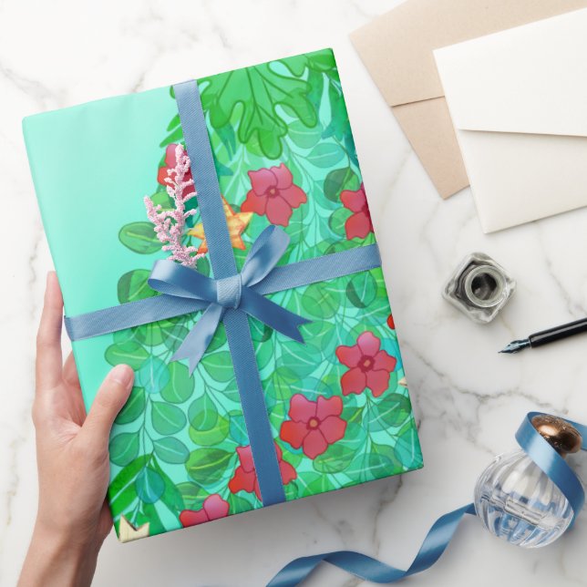 PAPEL DE REGALO PERSONALIZADOS LE QUEREMOS UNA NAVIDAD FEROZ (Regalar)