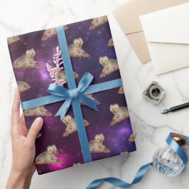 Papel De Regalo ¡Personalízalo! Mascota de Pizza Voladora