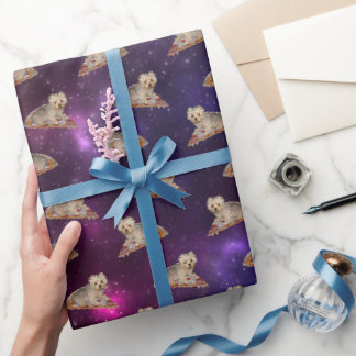 Papel De Regalo ¡Personalízalo! Mascota de Pizza Voladora