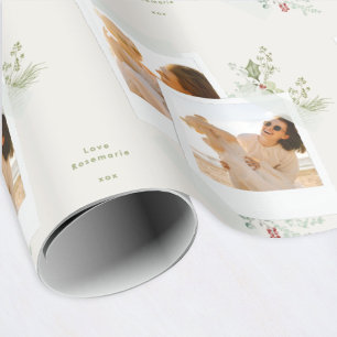 Papel De Regalo personalizar álbum de fotos de crema de bayas navi