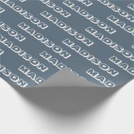 Papel De Regalo Personalizar con nombre, texto, regalo de cumpleañ