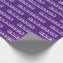 Papel De Regalo Personalizar con nombre, texto, regalo de cumpleañ