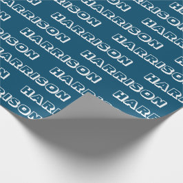 Papel De Regalo Personalizar con nombre, texto, regalo de cumpleañ