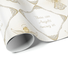 Papel De Regalo Personalizar:  Navidades Ángel de Gracia