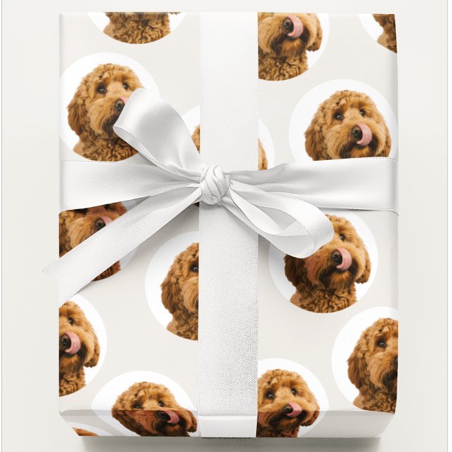 Papel De Regalo Personalized Dog Photo  (Subido por el creador)