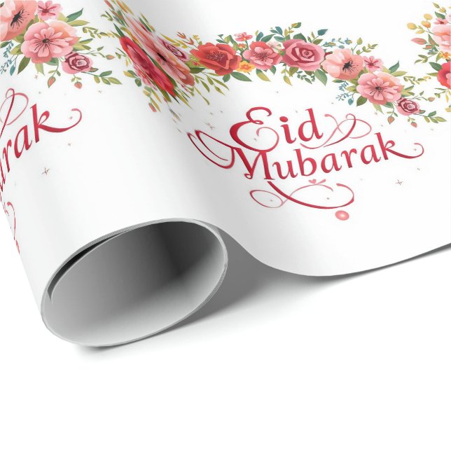 Papel De Regalo Personalized Eid Mubarak  (Esquina del rollo)