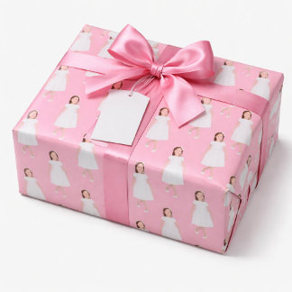 Papel De Regalo Personalized Kids Birthday Photo Custom Gift Wrap