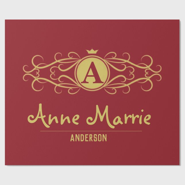 Papel De Regalo Personalized Rose Dial Women’s Elegant Custom Time (Superficie plana)