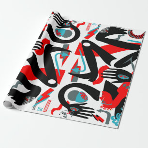 Papel De Regalo Personas modernas