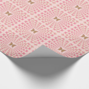 Papel De Regalo Perspectiva maravillosa de la mariposa de la paz