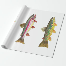 Papel De Regalo Pesca de trucha