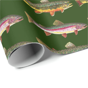 Papel De Regalo Pesca de trucha