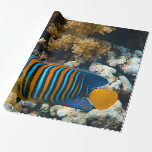 Papel De Regalo Pescado colorido