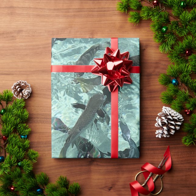 Papel De Regalo Pescado tropical (Regalo de vacaciones)
