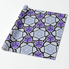 Papel De Regalo Petal Star Weave