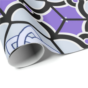 Papel De Regalo Petal Star Weave