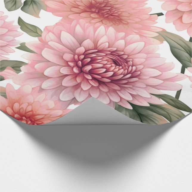 Papel De Regalo Petales Regalos Fiestas rosados (Esquina)