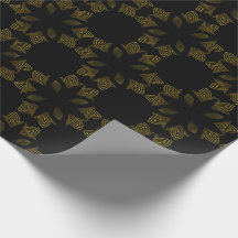 pétalo de flor de línea dorada