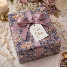 Pétalos de antigüedad floral púrpura