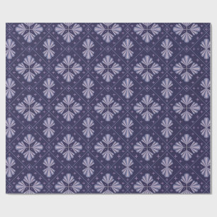 Papel De Regalo Pétalos de Flor Geométrica Patrón de Repetición Ab