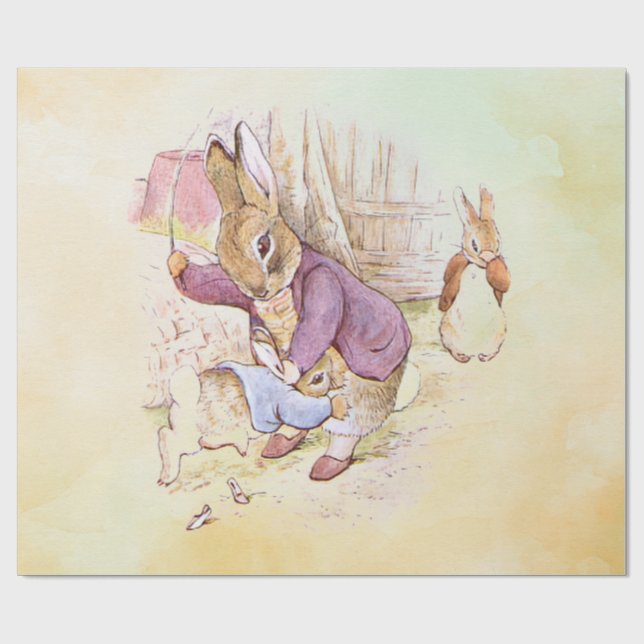 Papel De Regalo Peter Rabbit 9 (Superficie plana)
