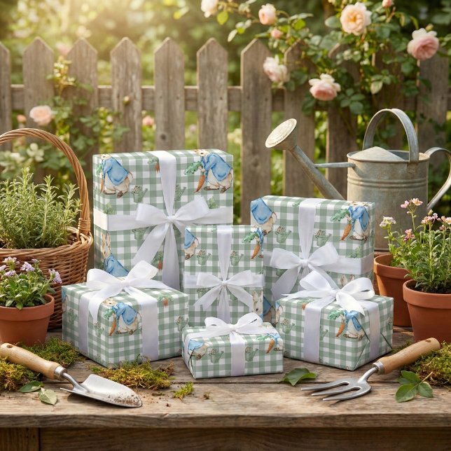 Papel De Regalo Peter Rabbit-Inspired Wrapter Paper Watercolor (Subido por el creador)