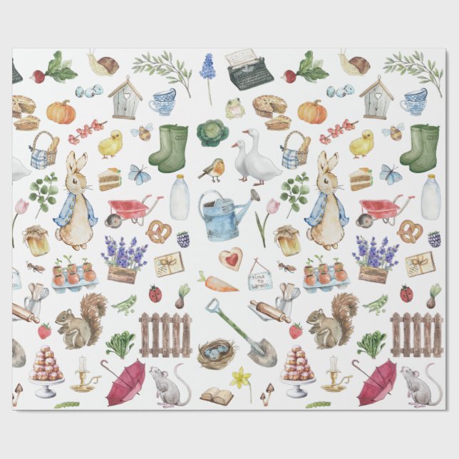 Papel De Regalo Peter the Rabbit (Superficie plana)