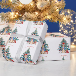 Papel De Regalo Peter the Rabbit celebra Navidades
