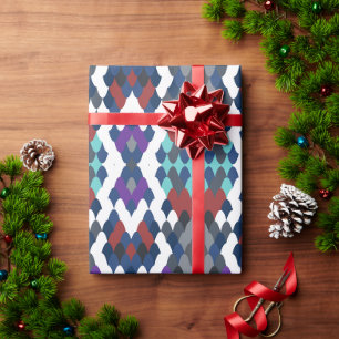 Papel De Regalo Pez de corteza de patrón colorido lindo