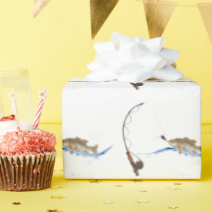 Papel De Regalo pez en el anzuelo