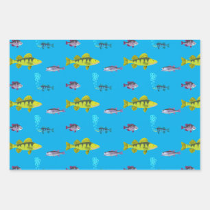 Papel de regalo Pez Grande, Pez Pequeño