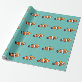 Papel De Regalo Pez Payaso