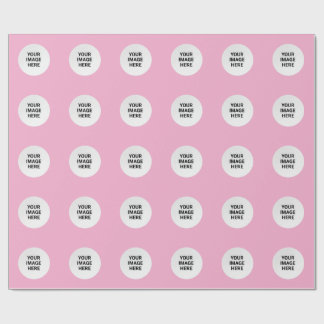 Papel De Regalo Photo Upload Sticker | Waterproof Square Label