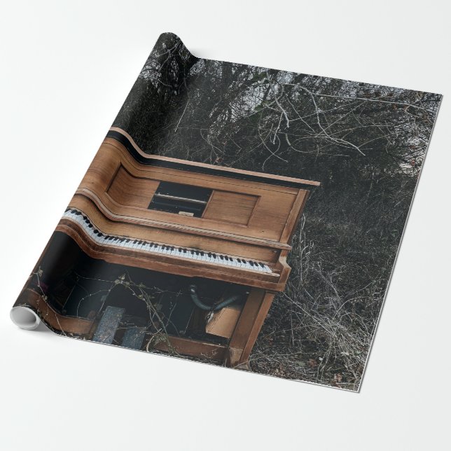Papel De Regalo Piano cuto (Desenrollado)