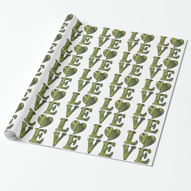 Papel de Regalo Pickle LOVE (Desenrollado)