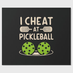 Papel De Regalo Pickleball Divertido