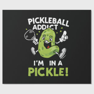 Papel De Regalo Pickleball Divertido