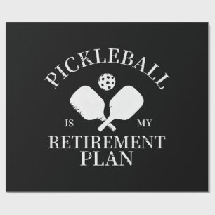 Papel De Regalo pickleball es mi planta de jubilación