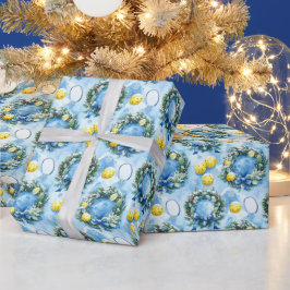 Papel De Regalo Pickleball navideño