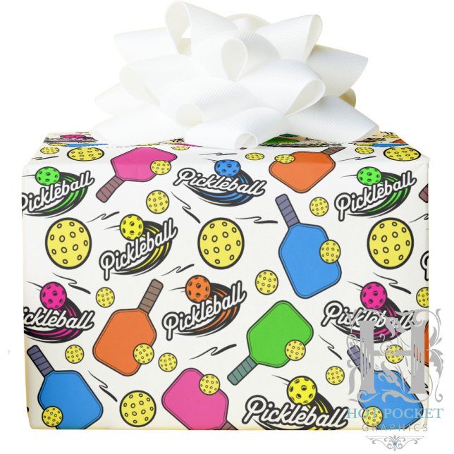 Papel De Regalo Pickleball Wrapping Paper (Subido por el creador)