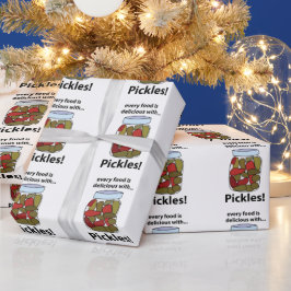 Papel De Regalo Pickles Cada Comida Es Deliciosa Con Pickles
