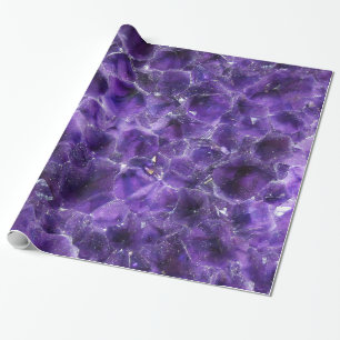 Papel De Regalo Picos de Amethyst en Caída