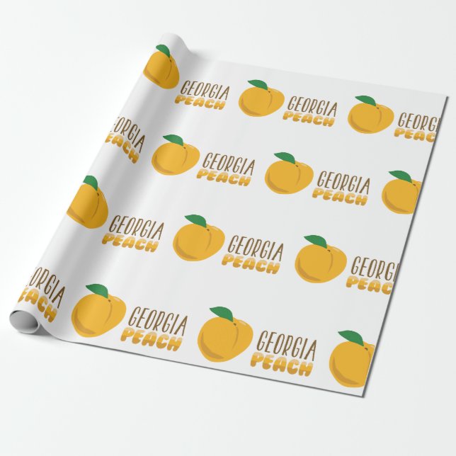 Papel De Regalo Picos de Georgia (Desenrollado)