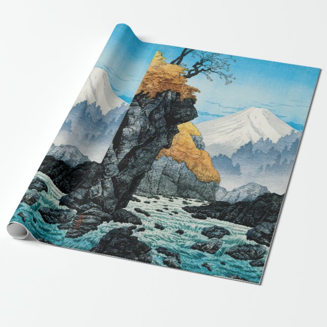 Papel De Regalo Pie del Monte Ashitaka (1932) por Hiroaki Takahash (Desenrollado)