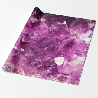 Papel De Regalo Piedra preciosa Amethyst curativa
