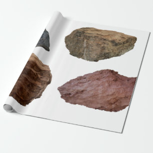 Papel De Regalo Piedras de piedra caliza de granito de rocas