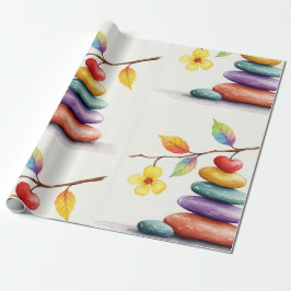 Papel De Regalo Piedras equilibradas