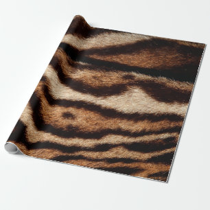 Papel De Regalo piel de leopardo nublado
