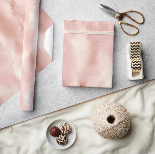 Papel De Regalo Piel de vaca de lechuza rosa del suroeste de Rubor (Artesanía)