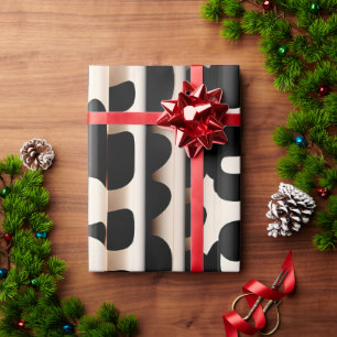 Papel De Regalo Piel leopardo Beige Patrón moderno